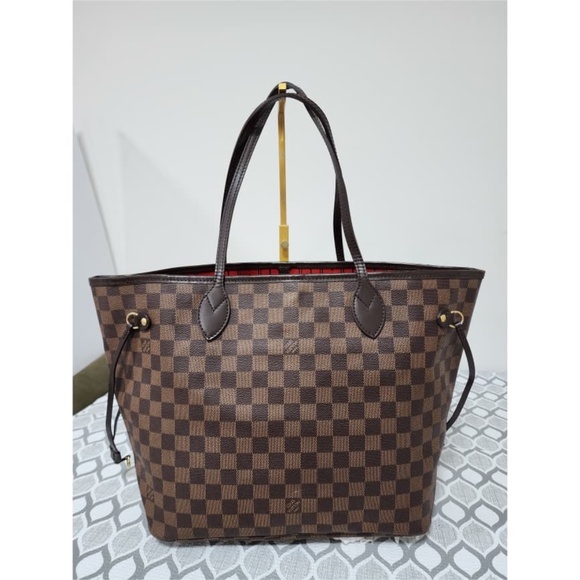 Authentic Louis Vuitton Damier Ebene Neverfull MM - Picture 1 of 15